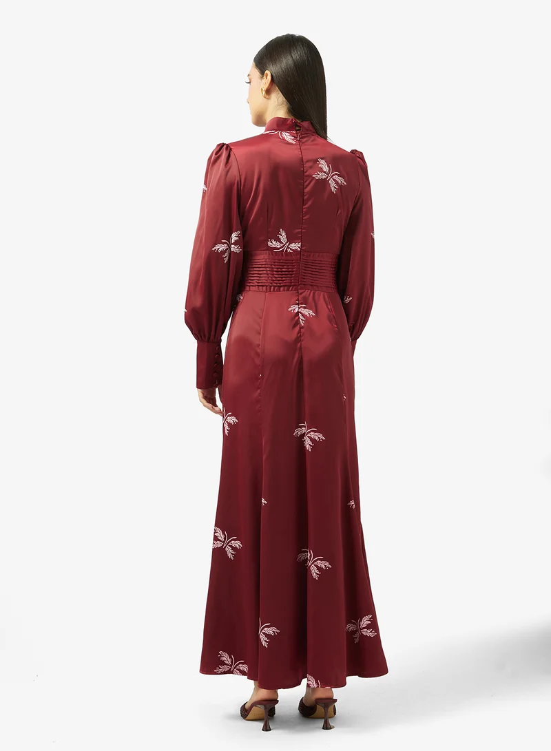 Khizana Printed A-line Dress